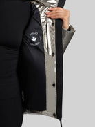 - Image from Khujo | Jacke DEVINA2 SHINY ROYAL SILVER