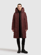  - Image from Khujo | Mantel JANGE2 MATT MOSCATO RED