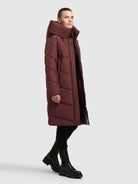  - Image from Khujo | Mantel JANGE2 MATT MOSCATO RED