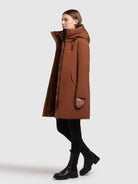  - Image from Khujo | Coat WEDELIA WITH INNER JACKET RUSSET BROWN