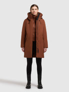  - Image from Khujo | Coat WEDELIA WITH INNER JACKET RUSSET BROWN