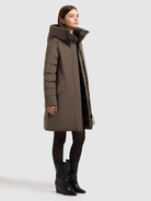  - Image from Khujo | Reversible coat PROTEA DULL GREEN