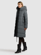  - Image from Khujo | Coat JILIAS6 MATT FOAM GREEN