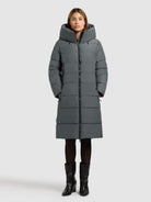  - Image from Khujo | Coat JILIAS6 MATT FOAM GREEN