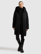 - Image from Khujo | Coat NEAN BLACK