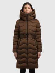 Coat MIRA COPPER BROWN