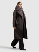  - Image from Khujo | Mantel ELENA2 MOODY PLUM