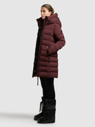  - Image from Khujo | Coat NEKAR2 MOSCATO RED