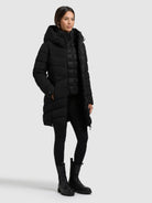  - Image from Khujo | DIER 2IN1 coat (removable insert) BLACK