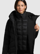  - Image from Khujo | DIER 2IN1 coat (removable insert) BLACK