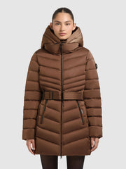 Jacke KINA COPPER BROWN