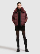  - Image from Khujo | Jacket CLIA MOSCATO RED