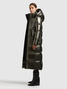  - Image from Khujo | Coat RUBINA SHINY MUD BROWN