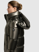  - Image from Khujo | Coat RUBINA SHINY MUD BROWN