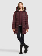  - Image from Khujo | Coat TUHANI 5 MOSCATO RED