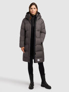  - Image from Khujo | Coat HAYANA GRAPHITE GRAY