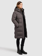  - Image from Khujo | Coat HAYANA GRAPHITE GRAY