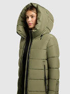  - Image from Khujo | Mantel JILIAS6 MATT FERN GREEN