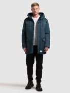  - Image from Khujo | Mantel PAKPAO PETROL BLUE