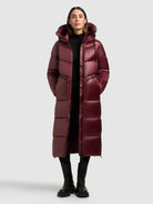  - Image from Khujo | Coat TONIA MAHOGANI RED