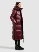  - Image from Khujo | Coat TONIA MAHOGANI RED