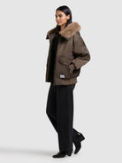  - Image from Khujo | Jacket CELA POTTER BROWN