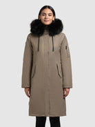  - Image from Khujo | Mantel JILLA BEIGE