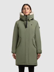 Manteau SEMIE3 VERT SOURDINE