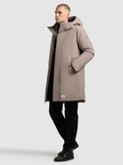  - Image from Khujo | Mantel FOGG GREIGE