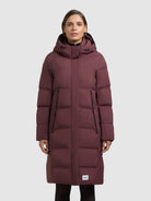  - Image from Khujo | Coat HAYANA MOSCATO RED