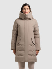 Reversible coat PROTEA GREIGE