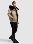  - Image from Khujo | Jacke CELA BOMBER BEIGE