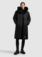  - Image from Khujo | Mantel OLIVA BOMBER BLACK