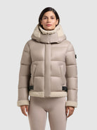  - Image from Khujo | Jacke NESSIE2 GREIGE