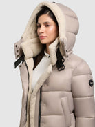  - Image from Khujo | Jacke NESSIE2 GREIGE