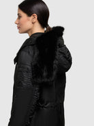  - Image from Khujo | Mantel OLIVA BOMBER BLACK