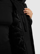  - Image from Khujo | Mantel OLIVA BOMBER BLACK