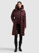  - Image from Khujo | Coat MIRA MOSCATO RED