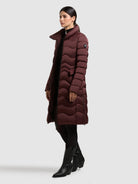  - Image from Khujo | Coat MIRA MOSCATO RED
