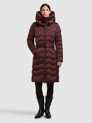 Coat MIRA MOSCATO RED