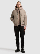  - Image from Khujo | Jacket CLEMAT GREIGE