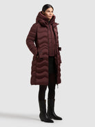  - Image from Khujo | Coat MIRA MOSCATO RED