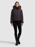  - Image from Khujo | Jacke AUDREY MATT MOODY PLUM
