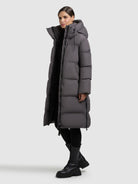  - Image from Khujo | Coat GUDA GRAPHITE GRAY