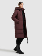  - Image from Khujo | Mantel NALU MOSCATO RED