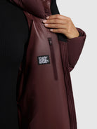  - Image from Khujo | Mantel NALU MOSCATO RED