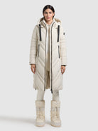  - Image from Khujo | Coat BIBB COTTON CREAM