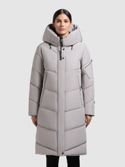 Mantel JANGE2 MATT BLIZZARD GREY