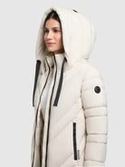  - Image from Khujo | Coat BIBB COTTON CREAM