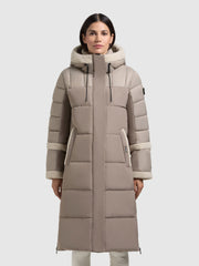 Mantel DESNA2 GREIGE